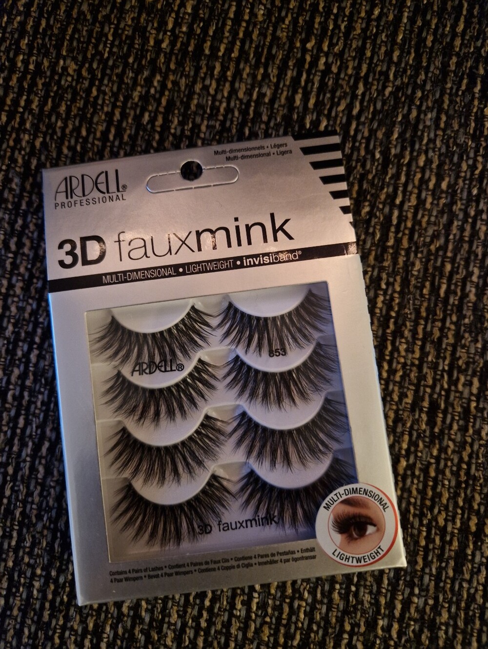 Ardell 3D Faux Mink Black Multi-Pack False Lashes
